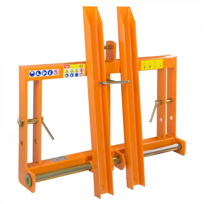 Monde agricole Fourches lève palettes pour tracteur - 3 points - 300 kg - Cat