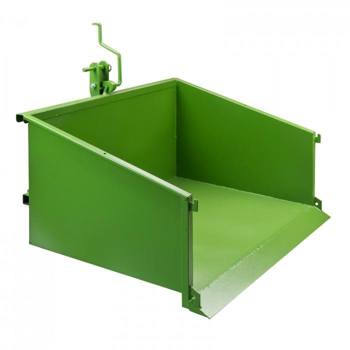 Benne 3 points pour tracteur - dispositif de bascule - 1200 S vert – Image 7