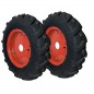 Jeu de roues pneumatiques 500 X 12 Motoazada Mototiller