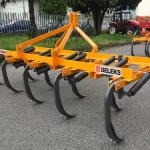 Cultivateur 9 dents pour tracteur - Largeur 217cm - Pour préparation du sol mod. DE-215/9
