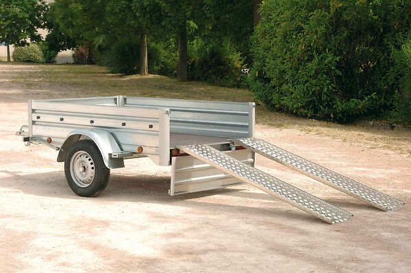 Paire de rampes en aluminium