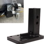 🔧 Installation double attelage (boule + vis/écrou)