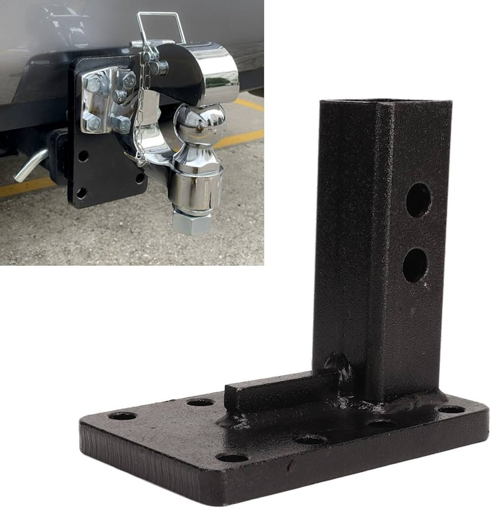 🔧 Installation double attelage (boule + vis/écrou)